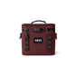 YETI Hopper Flip 8 Soft Cooler in Wild Vine Red.