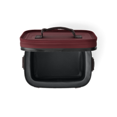 YETI Hopper Flip 8 Soft Cooler in Wild Vine Red.