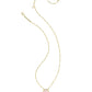Ballet Short Pendant Necklace