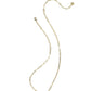 Elisa Enamel Frame Paperclip Necklace