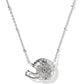 Football Helmet Short Pendant Necklace