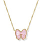Haley Bow Short Pendant Necklace