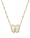 Haley Bow Short Pendant Necklace