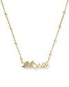 Lil Sis Short Pendant Necklace