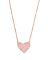 Ari Rsg Pink Drusy Necklace