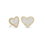 Ari Gold Iridescent Drusy Earrings