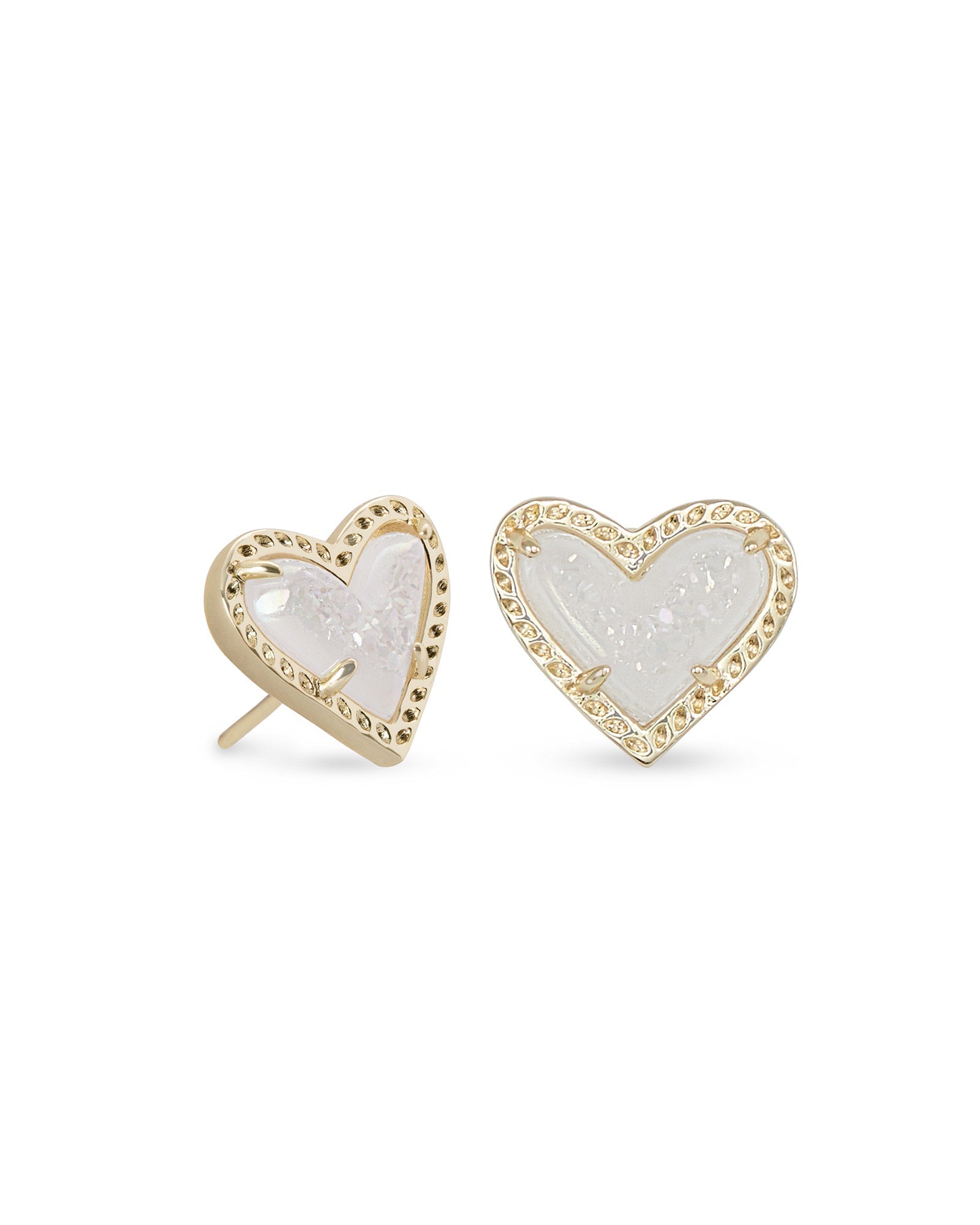 Ari Gold Iridescent Drusy Earrings