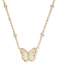 Cailey Butterfly Short Pendant Necklace