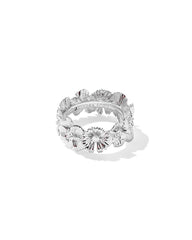 Cailey Flower Band Ring