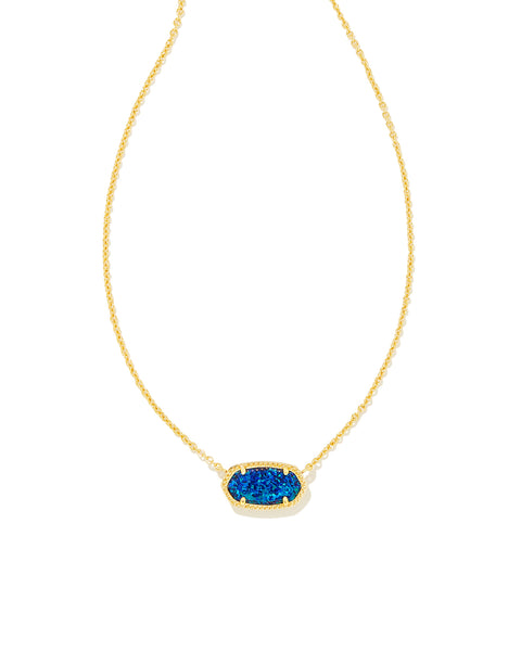 Chunky Royal Blue Necklace - Cobalt Blue Stone ... - Folksy
