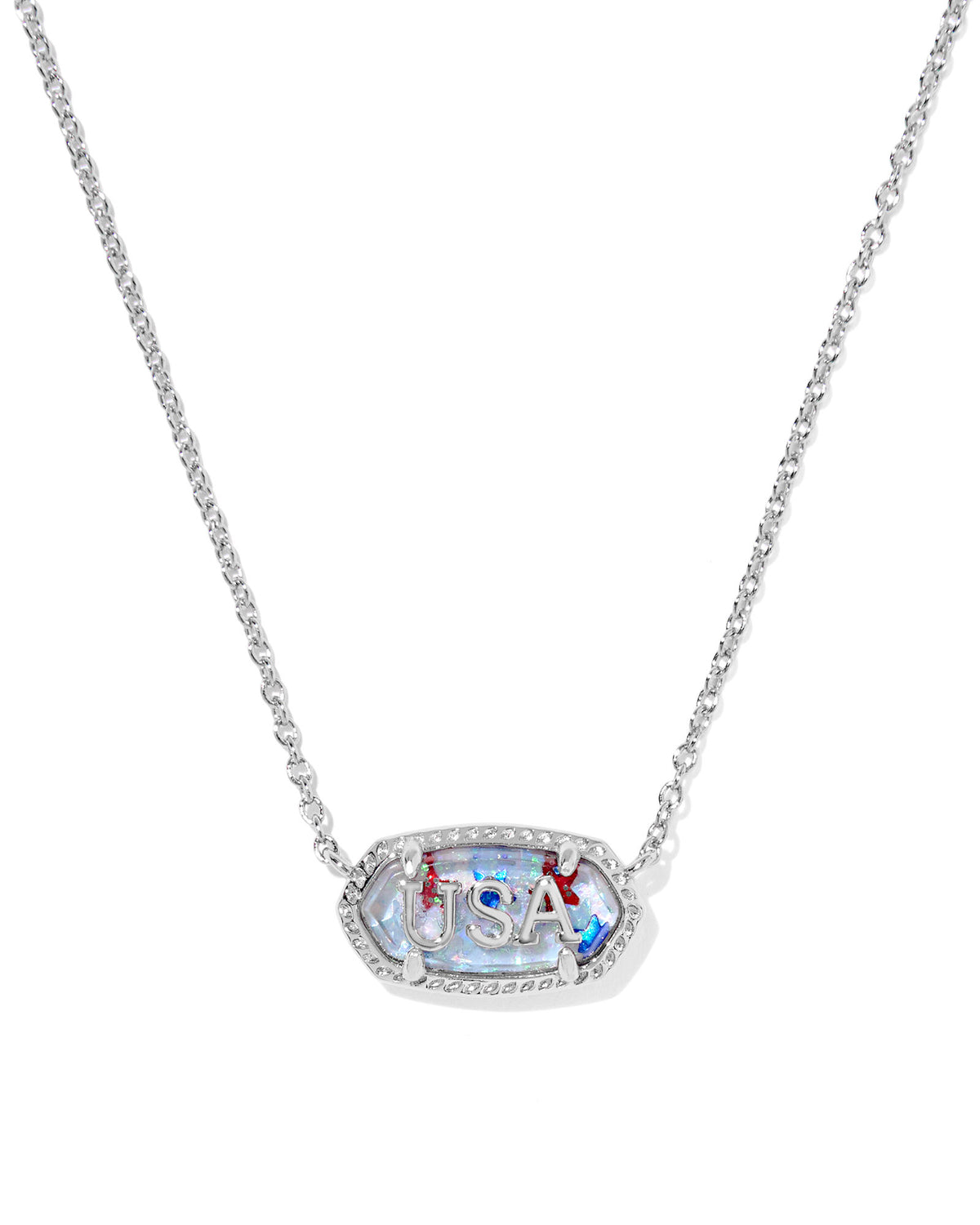 Elisa USA Short Pendant Necklace