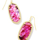 Kendra Scott Elle Drop Earrings in Light Burgundy Illusion
