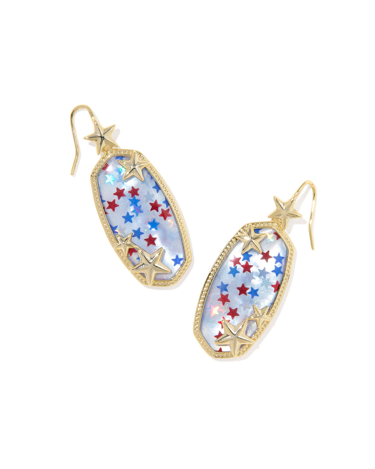 Elle Multi Star Drop Earrings