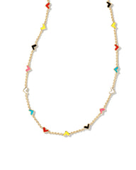 Haven Strand Necklace Gold Multi Mix