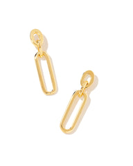 Kendra Scott Heather Linear Earrings in Gold
