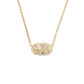 Holland Crystal Short Pendant Necklace