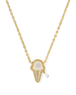 Ice Cream Short Pendant Necklace