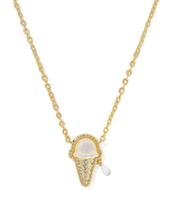 Ice Cream Short Pendant Necklace