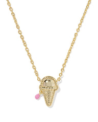 Ice Cream Short Pendant Necklace