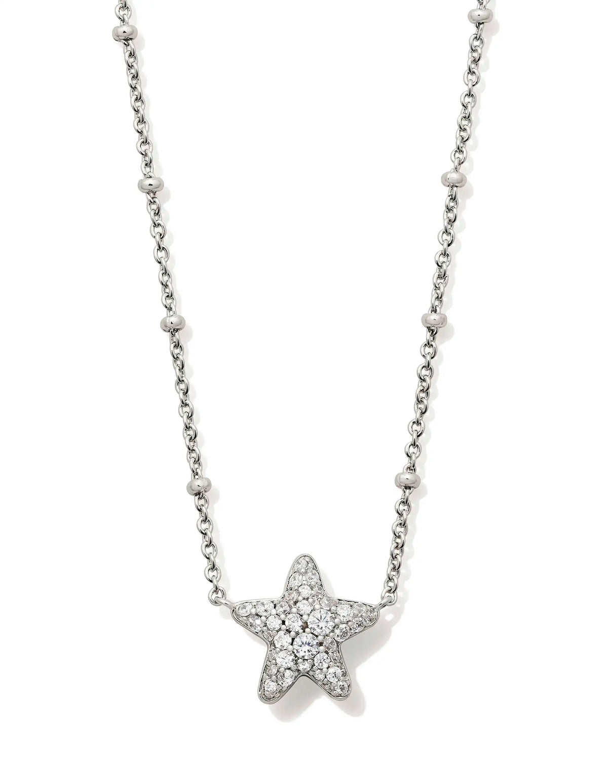 Jae Star Pave Short Pendant Necklace