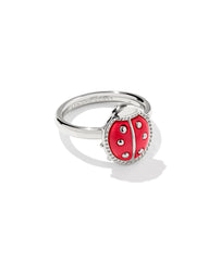 Ladybug Band Ring