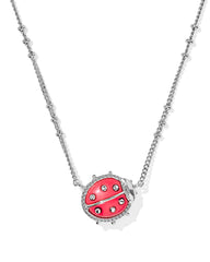 Ladybug Short Pendant Necklace