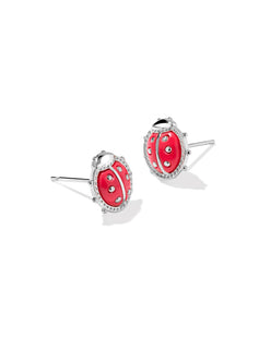 Ladybug Stud Earrings