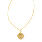 Letter P Disc Pendant Reversible View 