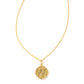 Letter W Disc Pendant Reversible View 
