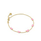 Lillia Butterfly Enamel Delicate Chain Bracelet