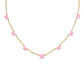 Lillia Butterfly Enamel Strand Necklace