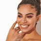 Kendra Scott model with Blair butterfly collection earrings, necklace and ring