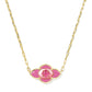 Abbie Medallion Short Pendant Necklace