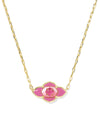 Abbie Medallion Short Pendant Necklace