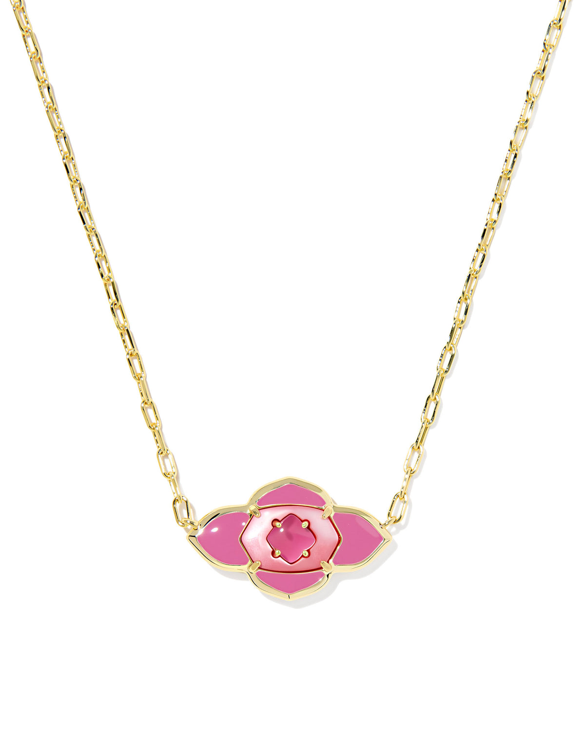 Abbie Medallion Short Pendant Necklace