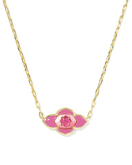 Abbie Medallion Short Pendant Necklace