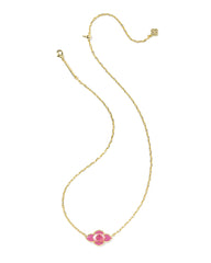 Abbie Medallion Short Pendant Necklace