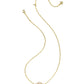 Abbie Medallion Short Pendant Necklace