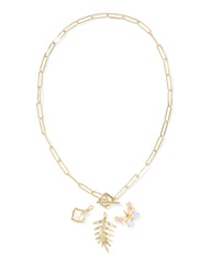 Bianca Butterfly Charm Necklace