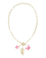 Bianca Butterfly Charm Necklace