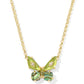 Bianca Butterfly Short Pendant Necklace