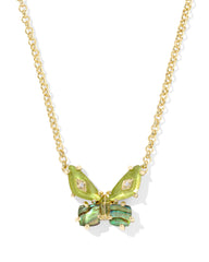 Bianca Butterfly Short Pendant Necklace