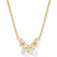 Bianca Butterfly Short Pendant Necklace
