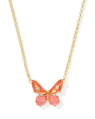 Bianca Butterfly Short Pendant Necklace