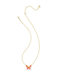 Bianca Butterfly Short Pendant Necklace