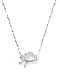 Celeste Cloud Short Pendant Necklace