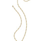 Elisa Figaro Chain Short Pendant Necklace