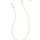 Elisa Lattice Frame Short Pendant Necklace