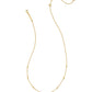 Elisa Lattice Frame Short Pendant Necklace