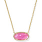 Elisa Statement Short Pendant Necklace
